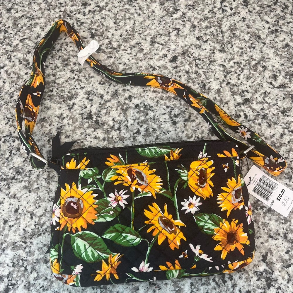 Vera Bradley sunflower purse, women’s bag